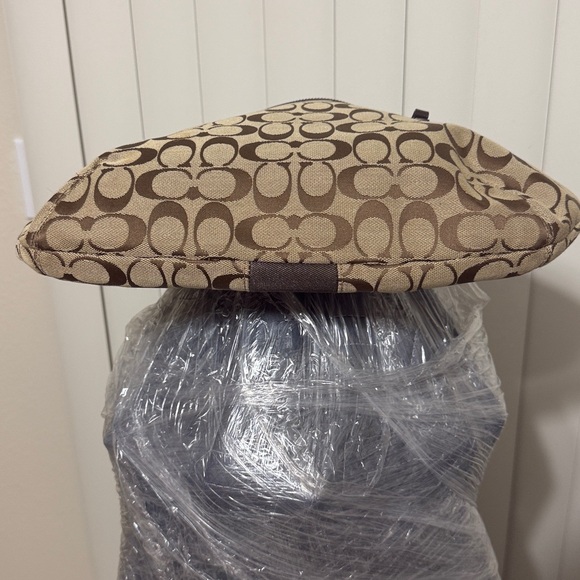 Brown Signature Coach Purse - Picture 8 of 14